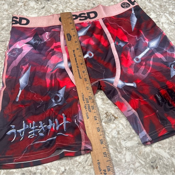 PSD x Naruto Shippuden Naruto Uzumak “Weapons” Boxer Brief Size XXL Red NEW - Picture 4 of 7